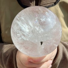 3.74LB Natural Clear Quartz Sphere Crystal Magic Ball Healing G8164 picture
