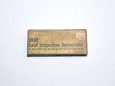 Vintage 1964  B-D Basal Thermometer In Original Box  picture