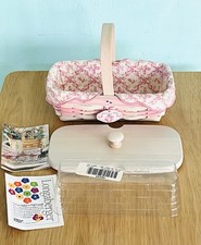 Longaberger Horizon Of Hope Pink Ribbon Basket  picture