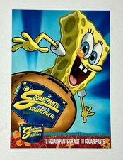 2009 Topps SpongeBob SquarePants #81 To SquarePants or Not to SquarePants Card picture