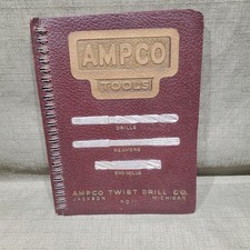 Vintage Antique Catalog AMPCO Tools No. 11 Jackson Michigan 1930's Index Tabbed picture