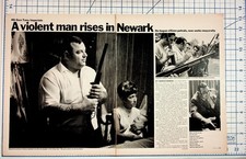 1968 LOOK Magazine Article: Tony Imperiale, Newark Violent Man Rises, Crime picture