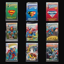 Superman Reign of the Supermen Lot 9 Die-Cut Action 687 Superman 78 82 MOS 22 picture