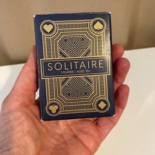 *Open* Solitare Buffalo Games And Puzzles Playing Card Deck picture