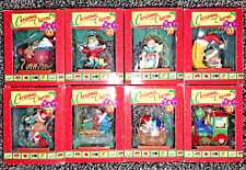 Lustre Fame Christmas Charms 1992 Christmas Ornaments in the Box, 8 Designs picture