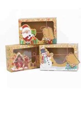 Christmas Cookie or Candy Boxes - Set of Three picture