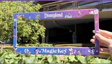 Disneyland Magic Key License Plate Frame NEW 2026 picture