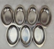 SERCO 18- B Stainless Steel Oval Side Serving No - 60660 Lot 0f 7 Made in Japan picture