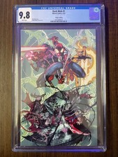 Dark Web # 1 , CGC 9.8 , Ltd 1:100 Virgin Variant , Adam Kubert  picture